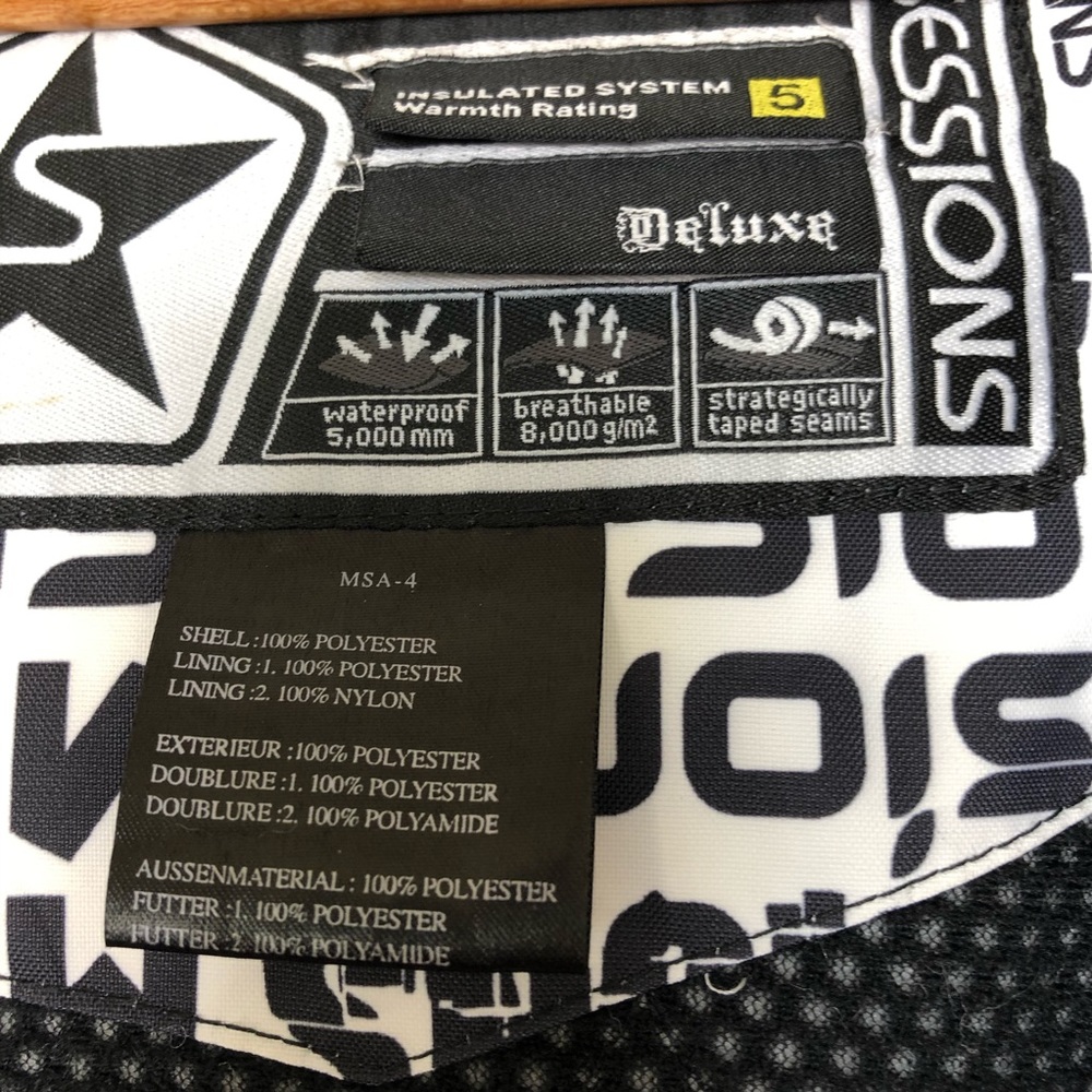 SOLD Sessions Snowboard Ski Jacket Insulated - Picture 7 of 12